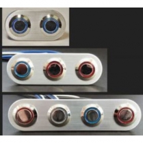 Face Plate for Small Hot Dot L75 Switches with 2 Holes