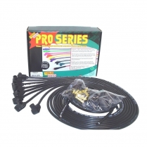 Taylor 90 Degree Boot V-8 Spark Plug Wire Set - Black