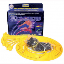 Universal 8 Cylinder 8mm 90 Degree Spiro-Pro - Yellow