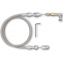 Hi-Tech 48" Throttle Cable - Braided Stainless