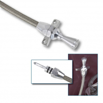 Firewall Mt 36" Trans Dipstick Ford C4 Pan Mt - Braided SS