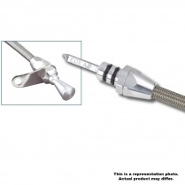 Trans Mount Transmission Dipstick for GM 400 - Stainless