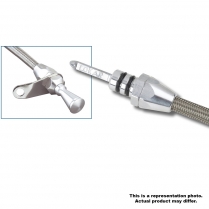 Trans Mount Transmission Dipstick for GM 4L60 - Stainless
