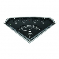 1955-59 Chevy Truck Tach Force Gauge Kit in Black