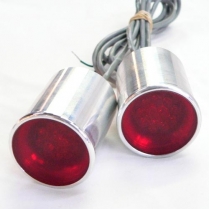 Pickup Bed Roll Red LED Hot Light - 1-1/8"