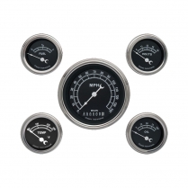 Traditional 5 Gauge Kit 3-3/8" Speedo & 4 2-1/8" - SLF