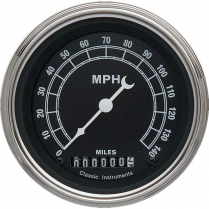 Traditional 3-3/8" Speedo 140 MPH - SLC