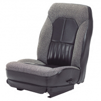 19" Reclining Left Hand Bucket Seat - Fabric/Vinyl