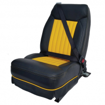 21" 3 Point Seat Belt Left Hand Bucket Seat - Ultra Leather