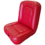 1963-67 Corvette Ultra Leather Seat with Recliner