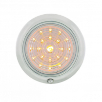 1947-48 Ford Car 42-47 PU Amber LED Clear Lens Park Lt Assy