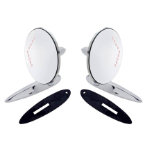 1955-57 Chevy Pass Car Exterior Mirrors with LED Turn - Pair