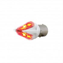 2 LED High Power 1157 Red Light Bulb