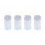 Chrome Bullet Casing Valve Caps (4 Pack)