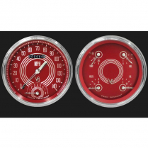 V8 Red Steelie 2 Ga Kt 4-5/8" SpeedTach & Quad - SLC