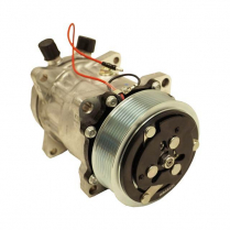 Sanden Plain A/C Compressor 709 8 Groove Serpentine