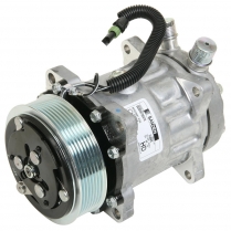Sanden Plain A/C Compressor 709 134A Serpentine
