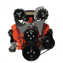 Chevy SB LWP Top Mount A/C Compressor Bracket - LH Side