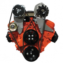 Chevy BB SWP Top Mount A/C Compressor Bracket - RH Side