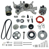 LS7 Front Runner Kit Dry Sump A/C & Alt w/o P/S Polish/Chr