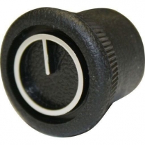 Rotary Switch Standard Replacement Knob - Black