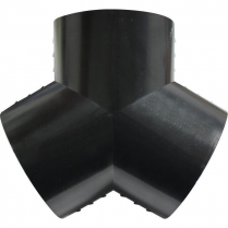 A/C Duct Y Connector for 2-1/2" Hose - Plastic
