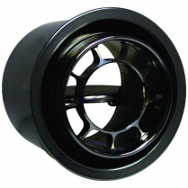 Round ProLine Challenger Slyder A/C Vent - Black Anodized