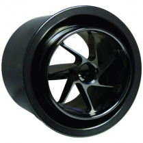 Round ProLine Seven Slyder A/C Vent - Black Anodized