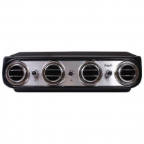 Heritage Satin Aluminum Under Dash Evaporator - Heat & Cool