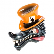 Wolf Shifter Knob - Orange Hat