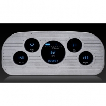 1935-37 Ford Truck VFD Digital Gauge Kit - Blue/Teal