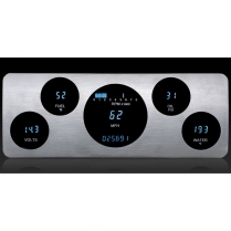 1940-46 Chevy Pickup Truck VFD Gauge Kit - Blue/Teal