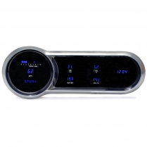 1953-54 Chevy Pass Car VFD Digital Gauge Kit with VFD Clock