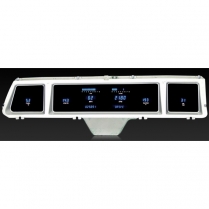 1966 Impala & Caprice VFD Digital Gauge Kit - Blue/Teal Lens