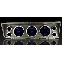 1967 Impala & Caprice VFD Digital Gauge Kit - Blue/Teal