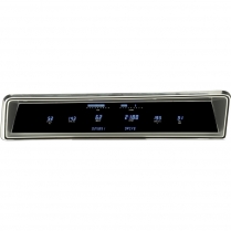 1967 Nova & Chevy II VFD Gauge Kit w/New Dash Bezel - Blue