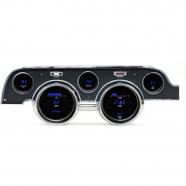 1967 Mustang VFD Digital Gauge Kit - Blue Lens