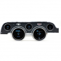 1967 Mustang VFD Digital Gauge Kit - Teal Lens