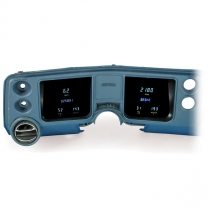 1968 Chevelle El Camino Malibu VFD Digital Gauges- Blue/Teal