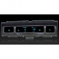 1968 Impala & Caprice VFD Digital Gauge Kit - Blue/Teal Lens