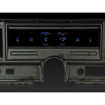 1969-76 Nova VFD Digital Gauge Kit - Blue/Teal Lens
