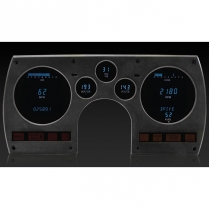 1982-89 Camaro VFD Digital Gauge Kit - Blue/Teal Lens