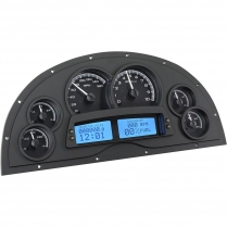 1967-69 Marquez Camaro Gauge Kit - Black/Blue