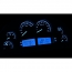 1967-69 Marquez Camaro Gauge Kit - Black/Blue