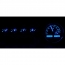 1942-48 Ford Passenger Car VHX Gauge Kit - Black/Blue