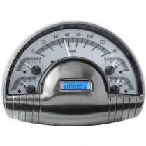 1949-50 Oldsmobile VHX Instruments - Silver/Blue