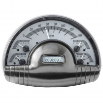 1949-50 Oldsmobile VHX Instruments - Silver/White