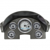 1956 Ford Passenger Car VHX Gauge Kit - Silver/White