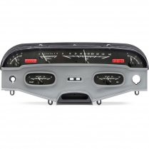 1958 Impala VHX Gauge Kit - Black/Red