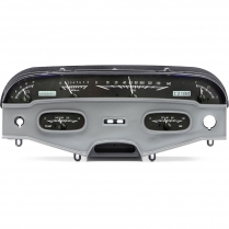 1958 Impala VHX Gauge Kit - Black/White